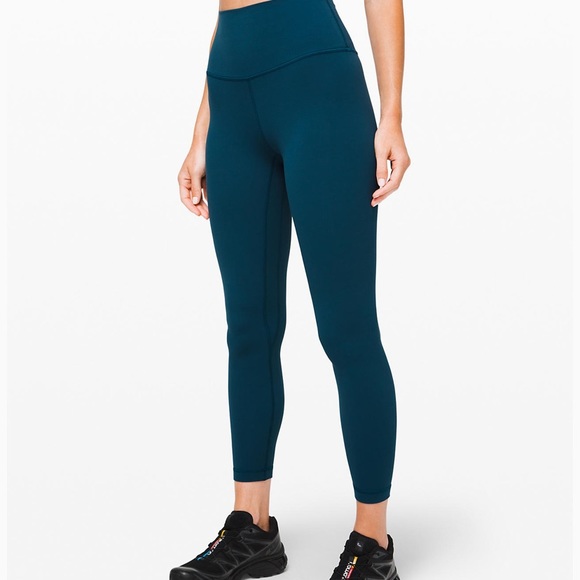 lululemon athletica Pants - Lululemon Align leggings 25” blue